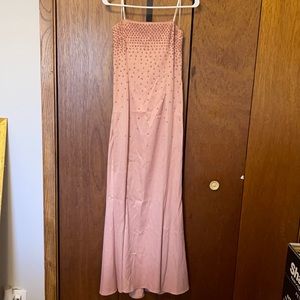 Rampage Rose Gold mermaid style dress